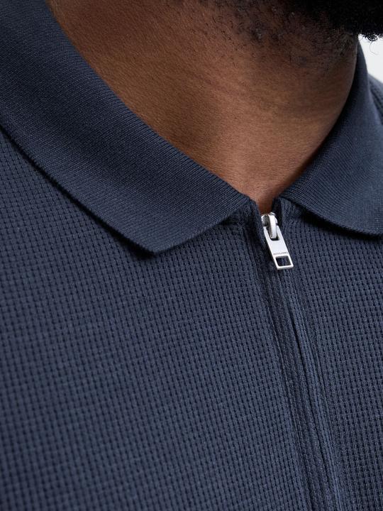 Produktbild Jack & Jones Jjeaustin Zip Polo Ss Noos Pls (8XL)