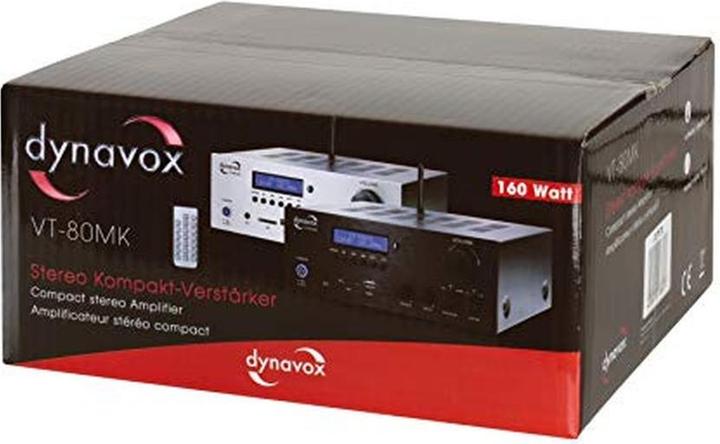 Actual product image Dynavox Stereo amplifier VT80 MK black (Amplifier)