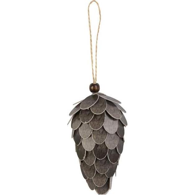 Thumbnail - MICA Living, Christbaumschmuck, Dekohänger Zapfen - ca. 5,5 x 10,5 cm - 1 Stück (1 -teilig)