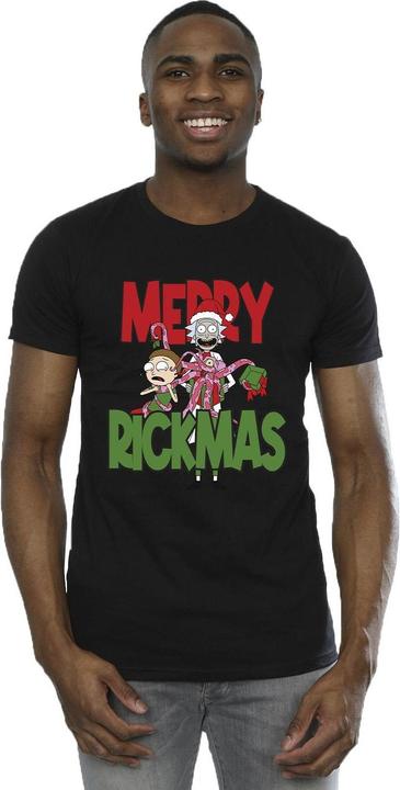 Immagine prodotto Rick And Morty Merry Rickmas Maglietta Uomo (4XL)