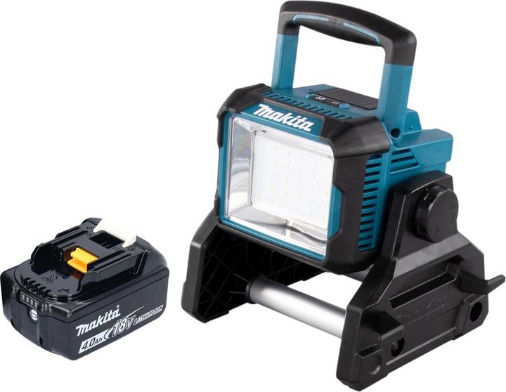 Produktbild Makita DEADML 811 M1 Akku Baustrahler 14,4 / 18 V 3000 lm LED + 1x Akku 4,0 Ah - ohne Ladegerät (3000 lm)