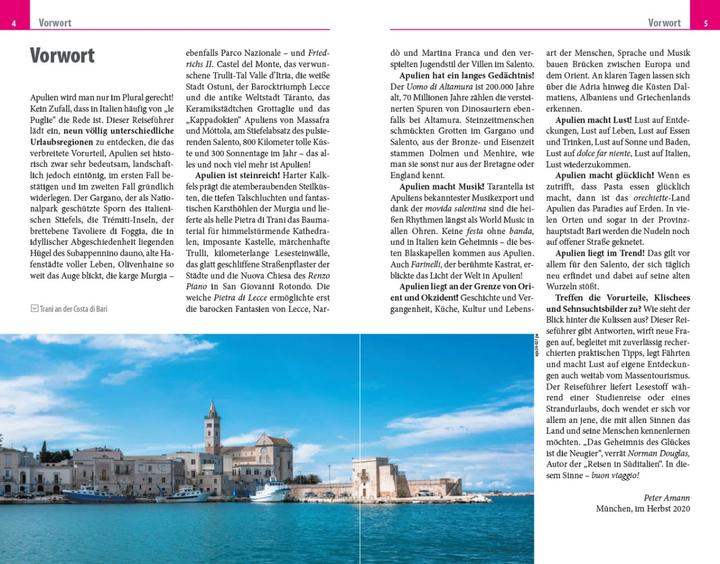 Image du produit Guide de voyage Pouilles, Gargano, Salento (Allemand, Peter Amann, 2021)