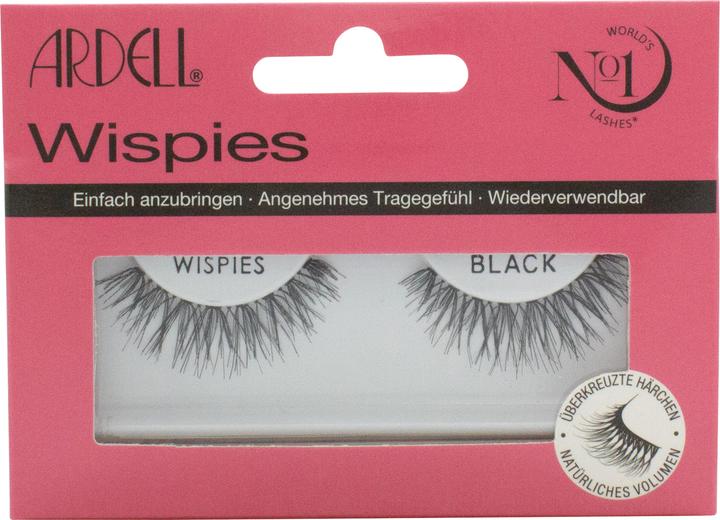 Actual product image Ardell Wispies Lashes 810 Black (Artificial eyelashes)