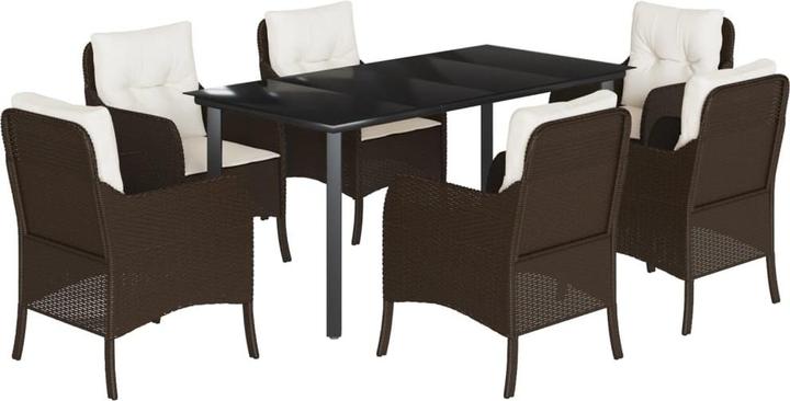 Produktbild vidaXL Garten Essgruppe (160 x 80 x 74 cm)