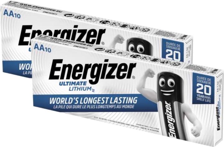 Actual product image Energizer Ultimate Lithium set of 20 (20 items, AA / LR6 / Mignon)