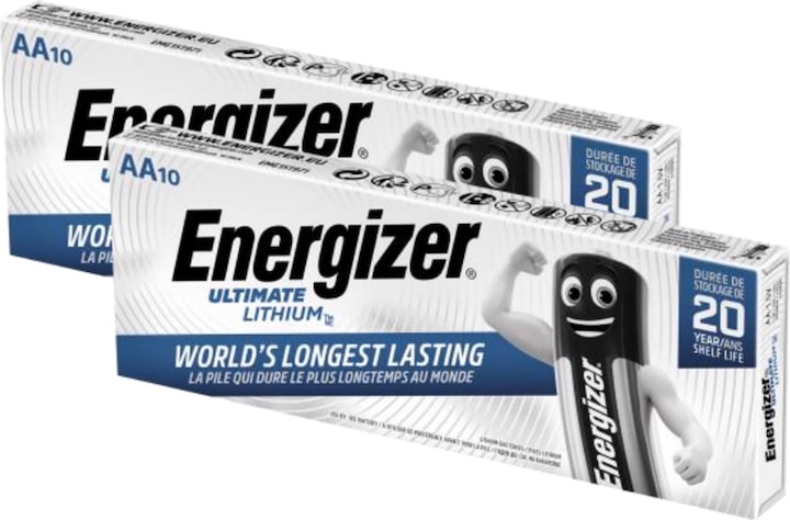 Actual product image Energizer Ultimate Lithium set of 20 (20 items, AA / LR6 / Mignon)