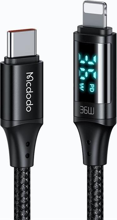 Actual product image Mcdodo USB C – Lightning (1.20 m, USB 2.0, 36 W)