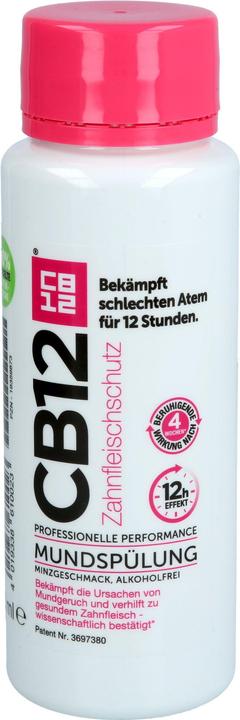 CB12 Mundspülung Zahnfleischschutz bekämpft schlechten Atem für 12 Stunden, 250 ml Lösung (250 ml, Mundspülung)