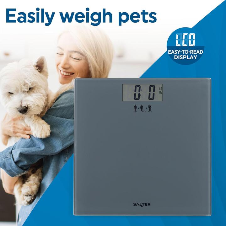Actual product image Salter SA00300 GGFEU16 Add and Weigh Scale Black (180 kg)