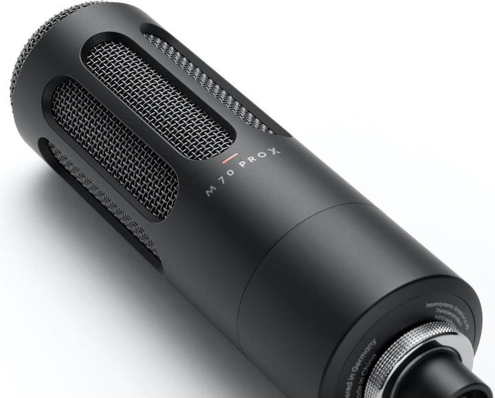 Produktbild Beyerdynamic M 70 PRO X Dynamic Broadcast Microphone, 3-pin XLR, Black, Wired