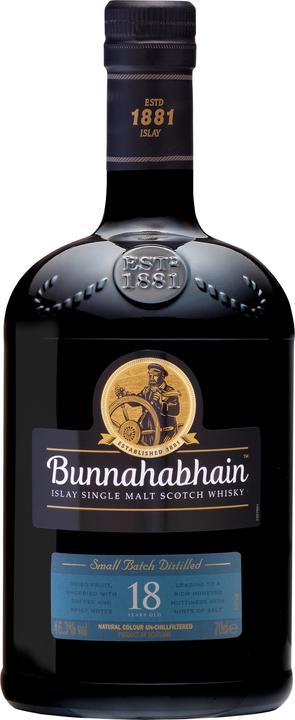 Actual product image Bunnahabhain 18 Years (Single Malt, Scotch whisky, 1 x 70 cl)