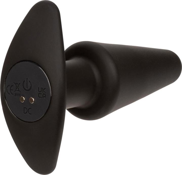 Produktbild CalExotics Rock Bottom Tapered Anal Plug 10 Vibraciones Silikon Schwarz