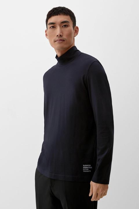 Produktbild s.Oliver T-Shirt Longsleeve mit Turtleneck (XXL)