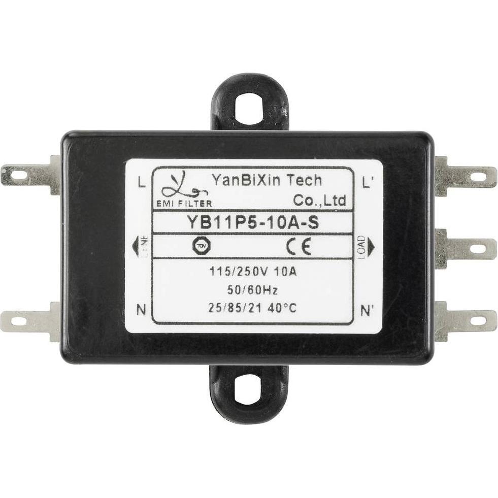 Thumbnail - Tru Components TC-10471952 Netzfilter 250 V/AC 10 A 0.3 mH (L x B x H) 68 x 50, Induktor