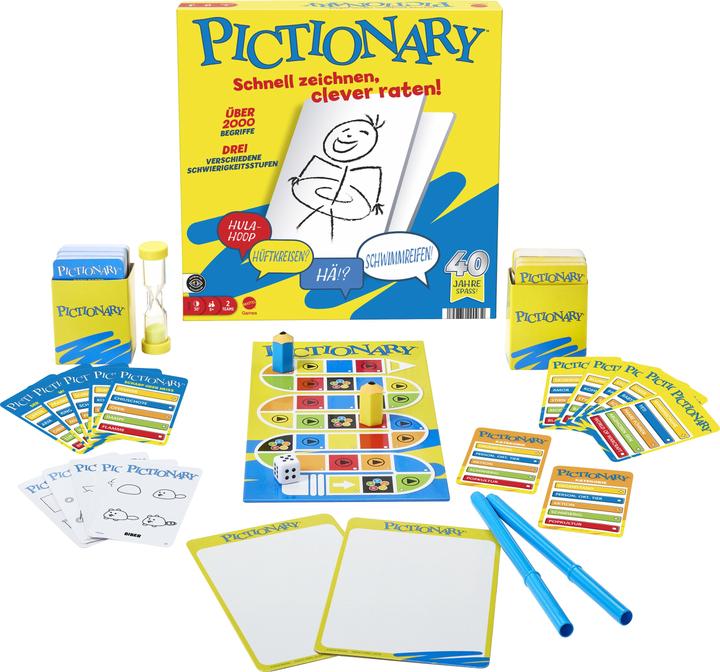Productafbeelding Mattel Games Pictionary (Duits)