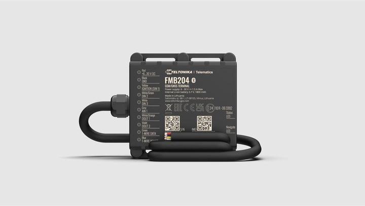 Produktbild Teltonika FMB204 - Wasserdichter Tracker mit internem Li-Ionen-Akku