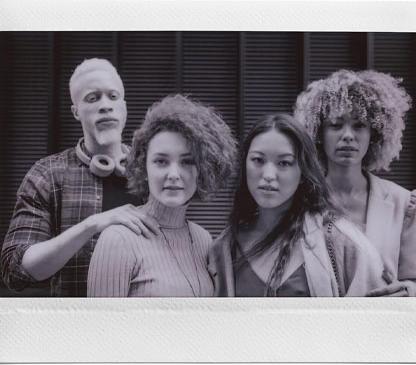Actual product image Fujifilm Instax Wide Film Monochrome (Instax Wide 300)