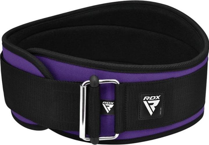 Actual product image Rdx Weight Lifting Belt Eva Curve Rx3 Purple-M (M)