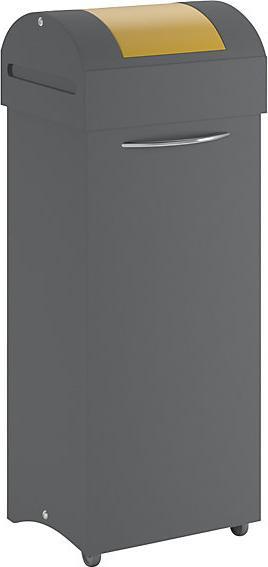 Immagine prodotto kaiserkraft Raccoglitore di materiale riciclabile in lamiera d'acciaio, ignifugo (75 l)