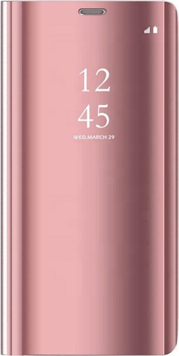 Produktbild OEM Smart Clear View Case für Samsung Galaxy A15 4G / A15 5G rosa (Samsung Galaxy A15, Samsung Galaxy A15 5G)