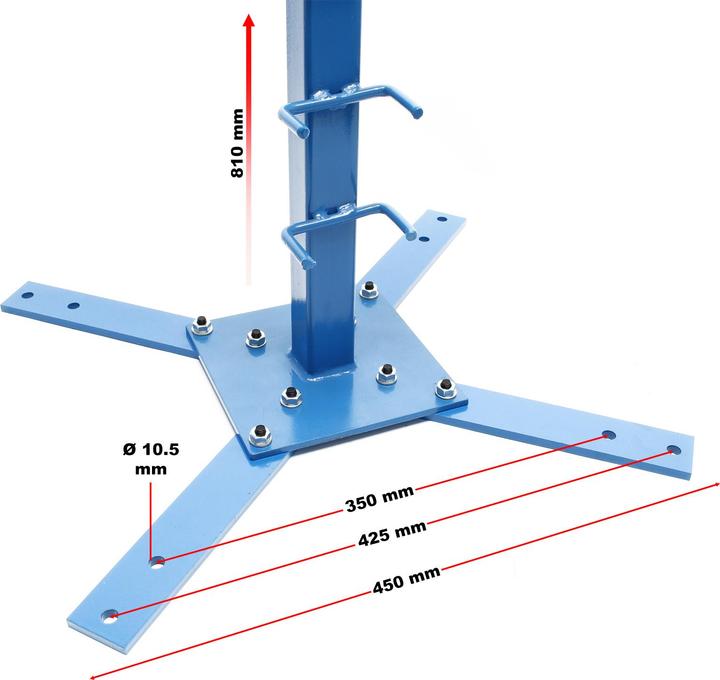 Image du produit Wiltec Bordeuse moulureuse manuelle Pied de support Usinage Cintrage de tôle Rouleaux profilés Atelier (1.80 mm)