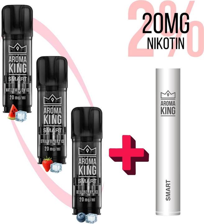 Actual product image Aroma King Starter Pack (Bilberry)