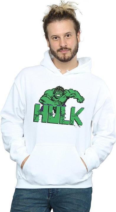 Immagine prodotto Hulk Pixelated Felpa con Cappuccio Uomo (5XL)