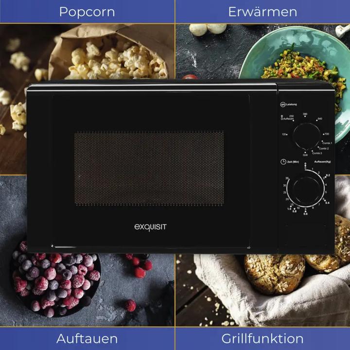 Immagine prodotto Exquisit MW900-030G Nero Grandi elettrodomestici (20 l)