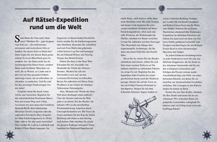 Produktbild Logikrätsel Die grossen Entdecker (Deutsch, Philip Kiefer, 2024)