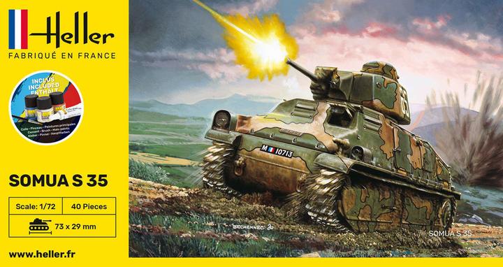 Actual product image Heller STARTER KIT Somua S35