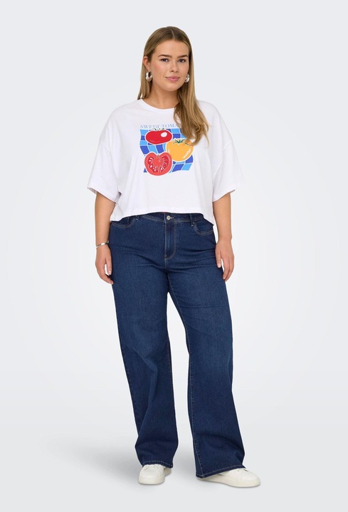 Immagine prodotto Only CARSALLY Mittlere Taille Weiter Beinschnitt Jeans Jeans mit weitem Bein (W42/L32)