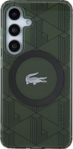 Produktbild Lacoste LCHMSUBSB S921 khaki hardcase IML Blend Monogram MagSafe (Samsung Galaxy S24)