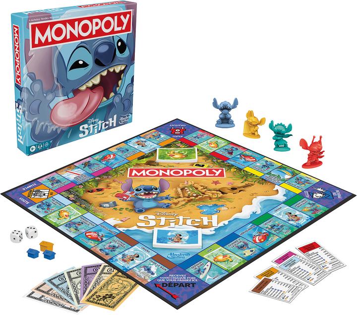 Image du produit Hasbro Monopoly Stitch (Français, 2 - 6 Joueur)