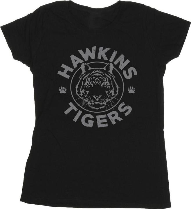 Produktbild Netflix Stranger Things Hawkins Grey Tiger TShirt (M)