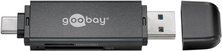 Produktbild Goobay USB 3.0 USB-C™ 2-in-1 Kartenlesegerät (USB)