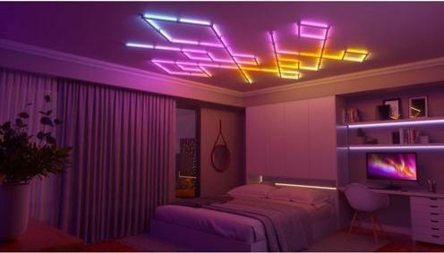 Actual product image Nanoleaf Lines (RGBW, 420 cm, Indoor)