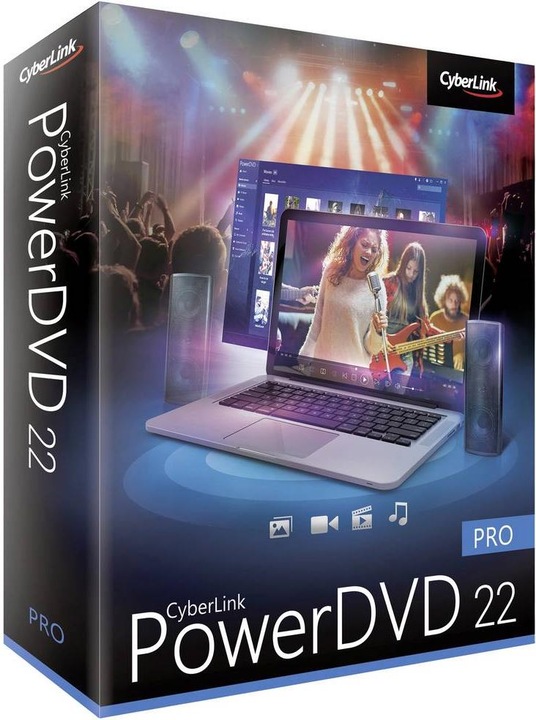 Produktbild CyberLink PowerDVD 22 Pro (1 User)