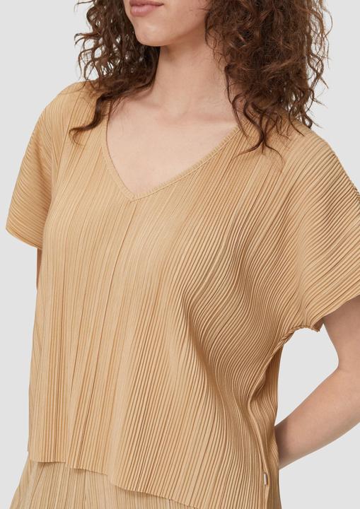 Actual product image S.Oliver T-Shirt T-Shirt im Relaxed Fit mit Strukturmuster (XXL)