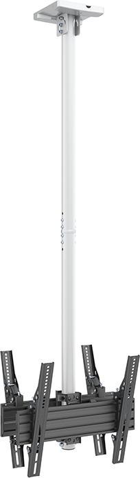 Multibrackets Ceiling bracket 2x, 32"-75", white, VESA 100 x