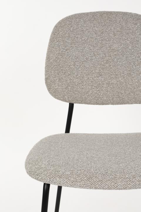 Image du produit White Label Living Chaise Roos Light Beige