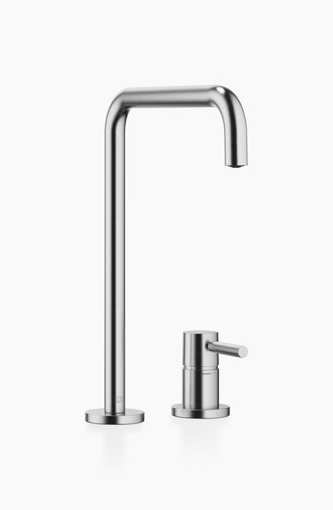 Produktbild Dornbracht META Square Küchenarmatur, Zweilochbatterie, Ausladung 235mm, Einzelrosetten