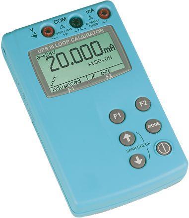 Actual product image Druck UPS-III Loop calibrator, 0-24 mA