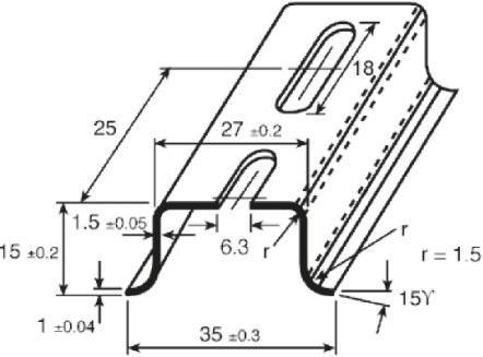 Immagine prodotto RS PRO Guida Din 1mt (Case)