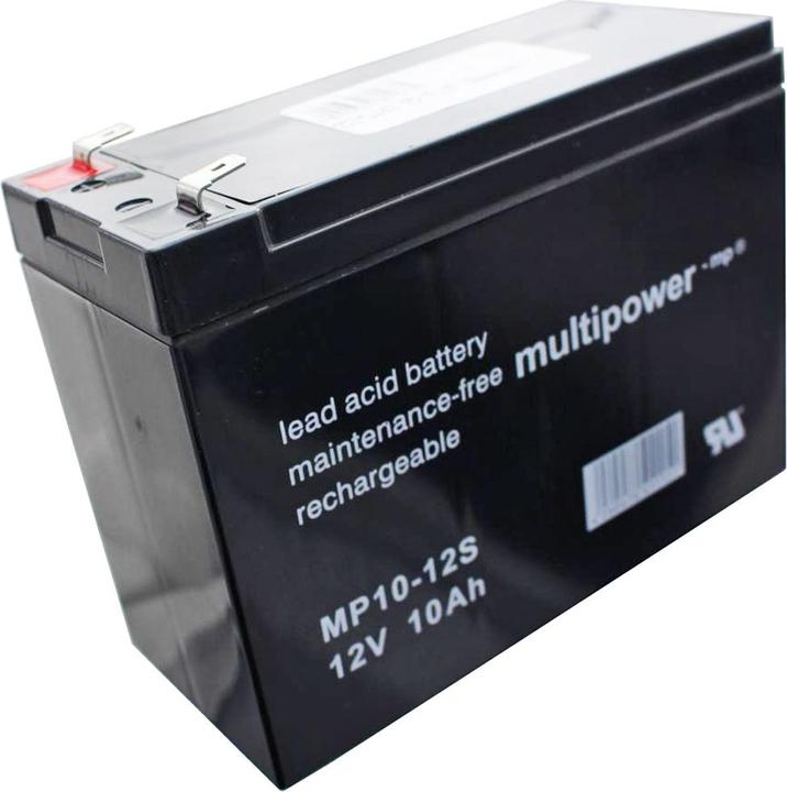 Produktbild Multipower MP10-12S Blei Akku 12 Volt 10000mAh (12 V, 10 Ah)