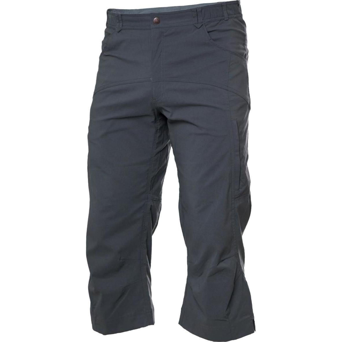 Warmpeace, Herren, Outdoorhose, Boulder 3/4 Pant Men (S), Grau, S