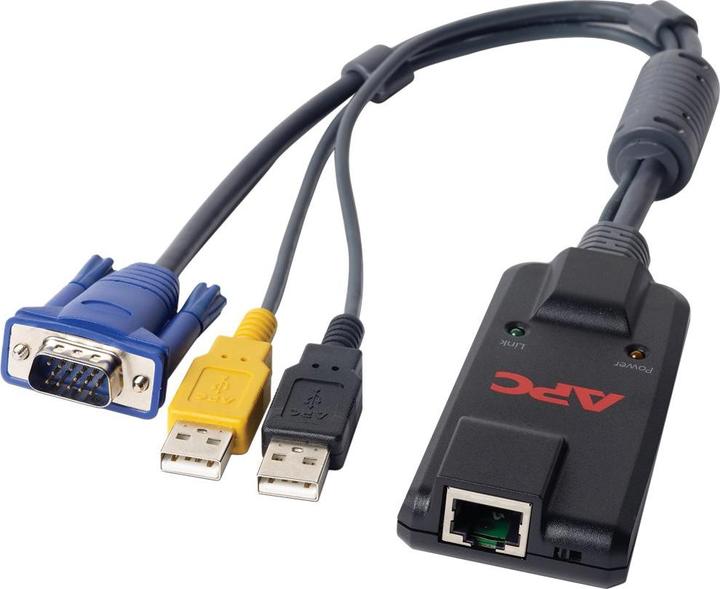 Actual product image APC KVM USB Server Module with Virtual Media and CAC Reader capability