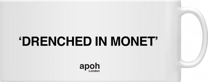 Image du produit Apoh - Mug motif Slogan DRENCHED IN MONET