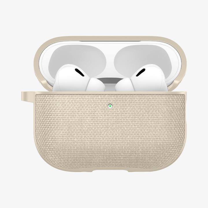 Actual product image Spigen - Urban Fit - Apple AirPods Pro 3 - Dune Beige (Charging case cover)