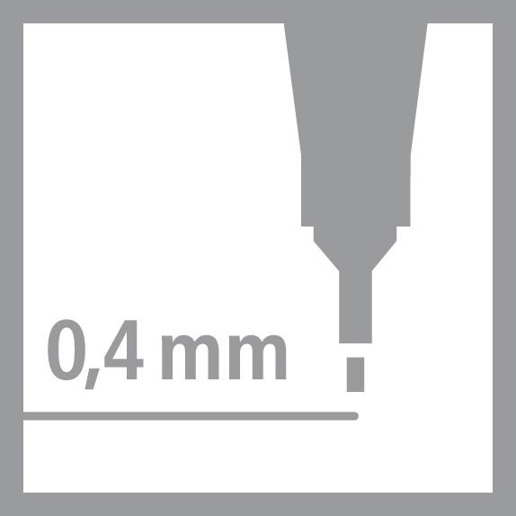 Produktbild STABILO point 88 Fineliner (Rouge, 1 x)