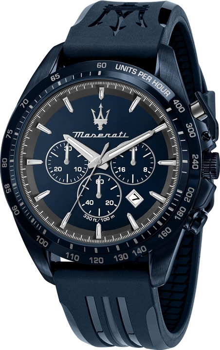Actual product image Maserati Chronograph Blue Edition (Chronograph, 45 mm)